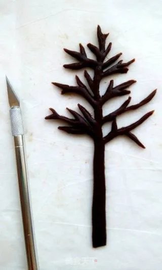 盆栽枫树杯蛋糕