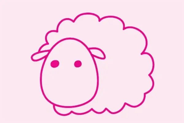 简单画动物的画法