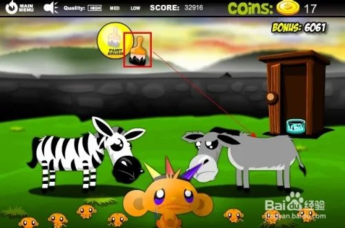 逗小猴开心8攻略 第4~6关卡