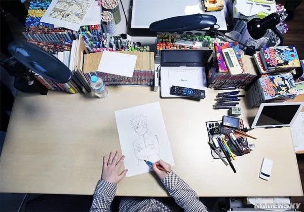 《火影忍者》699话设计原稿曝光 岸本齐史笑颜出镜