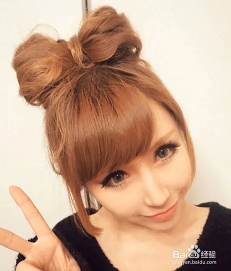 梳头发的方法图解