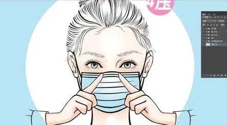 将口罩拉至下巴处是错误习惯,如何正确佩戴口罩?