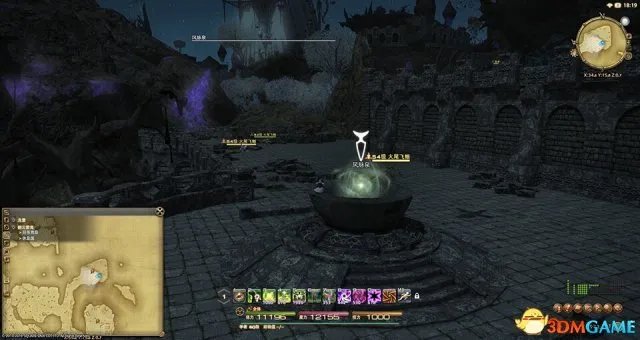 最终幻想14 3.0版本风脉泉坐标一览 FF14风脉泉攻略