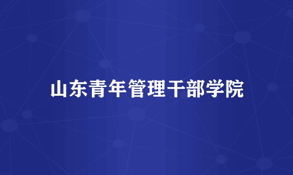 山东青年管理干部学院