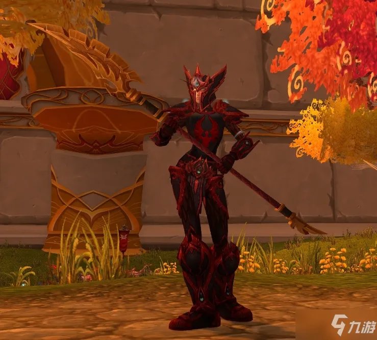 《魔兽世界》血骑士套装外观介绍