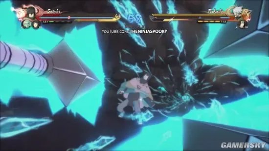 《火影忍者疾风传:究极忍者风暴4》实机演示 卡卡西写轮眼对战佐助