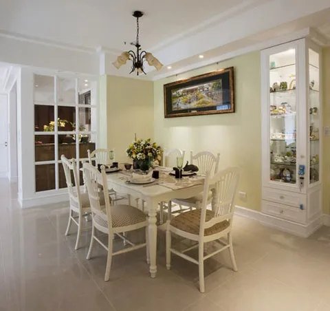 家居装修餐厅设计色彩搭配