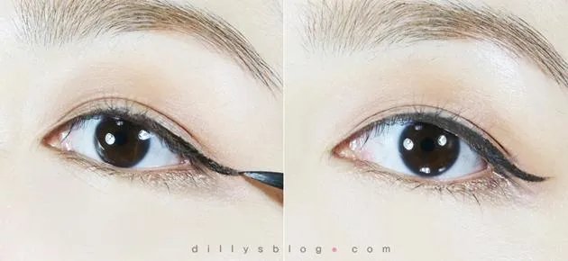 学习化烟熏妆的步骤,清纯优雅的烟熏妆?