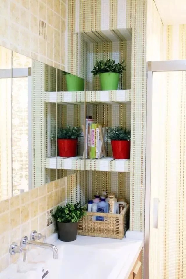 40款卫生间置物架效果图，对你肯定有帮助