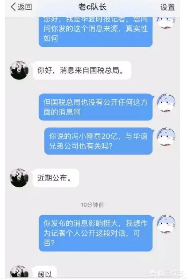 冯小刚被罚款20亿是真的吗?