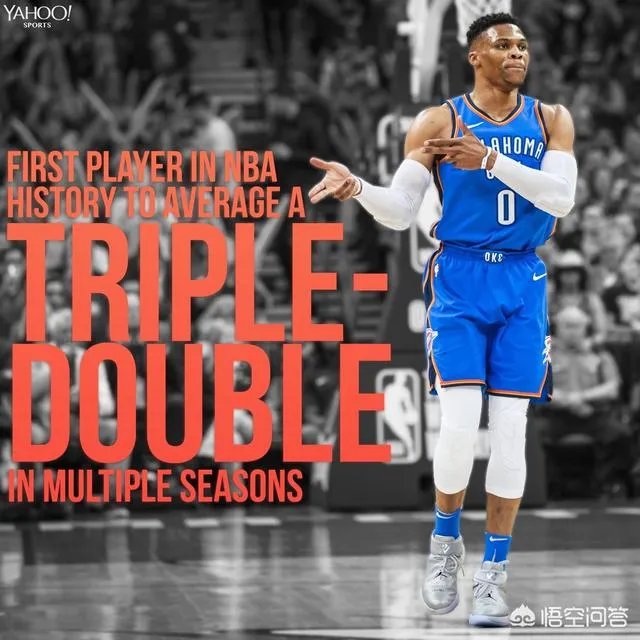 第三节没打完,威少就拿下16个篮板,成就赛季三双,你怎么看?