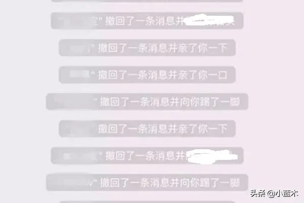 撤回了一条消息并亲了你一下最新方法?