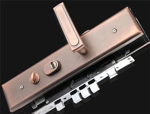 防盗门锁芯怎么换