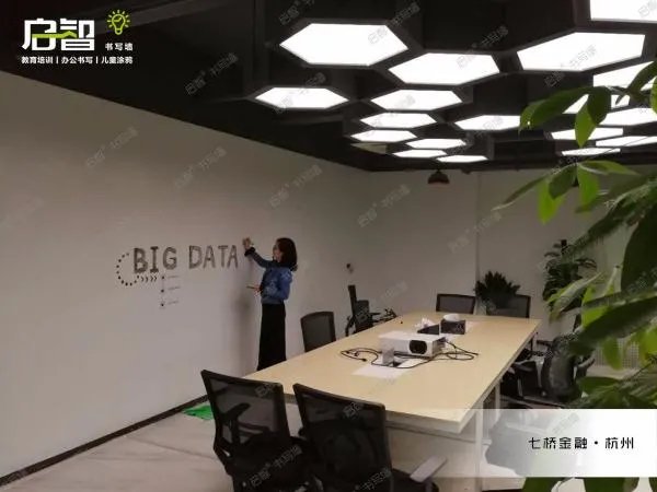 办公室装修怎么让墙面变成书写墙