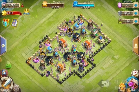 城堡争霸怪物攻城方形阵布阵攻略