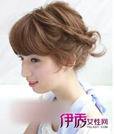 韩式短发型扎法图解