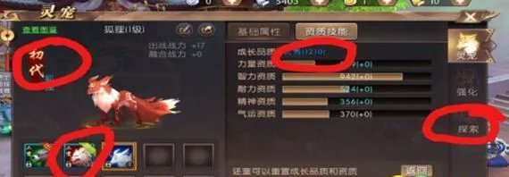《轩辕传奇》手游狐狸有哪些技能 狐狸技能及职业推荐