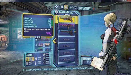 《无主之地2》初级造枪、改枪心得