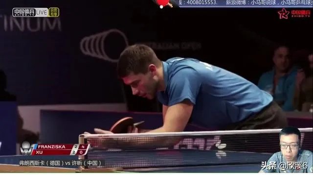 澳公赛男单半决赛许昕4:3战胜弗朗西斯卡，与王楚钦会师决赛如何评许昕的发挥？