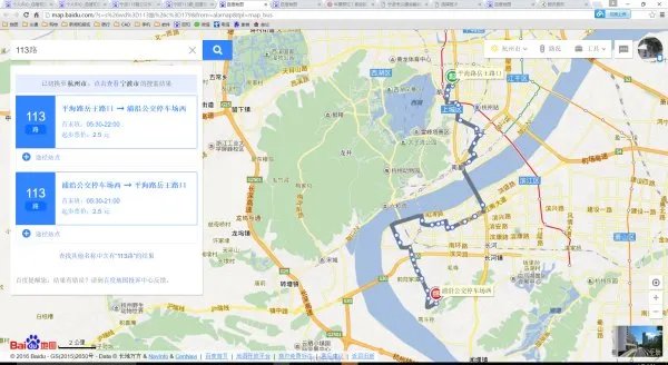 宁波113路公交车路线各站名