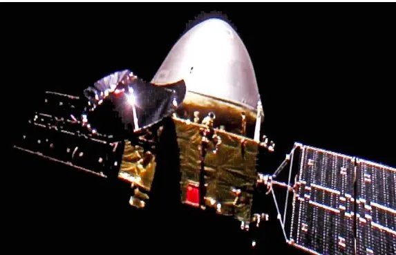 天问一号首次发深空自拍怎么回事？