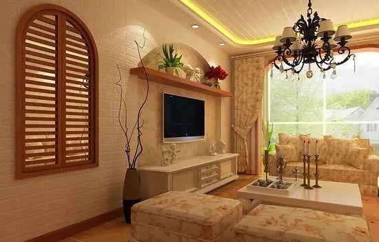 10款田园风格电视背景墙 打造属于你的美