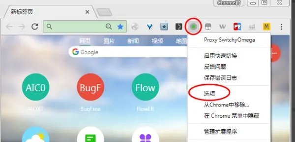 如何为chrome浏览器设置socks5代理
