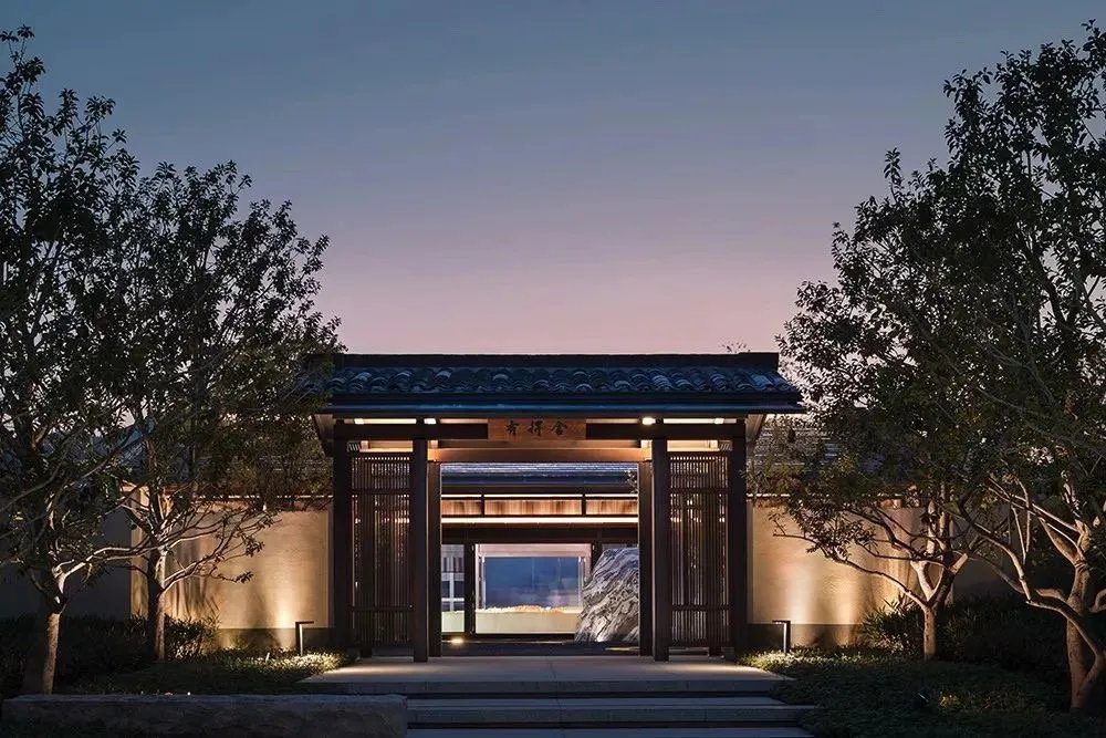 绝美村落售楼处设计,气韵空灵的诗意栖居理想生活,一千个人心里...