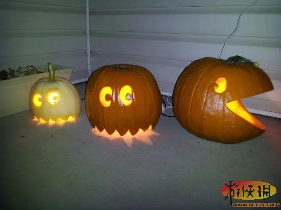游戏玩家喜迎万圣节 超酷游戏主题南瓜灯登场