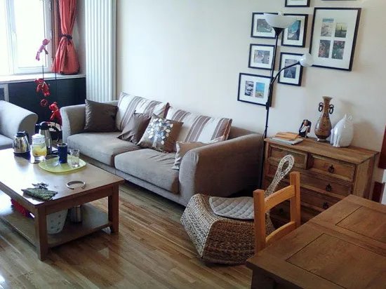 清新雅致中性屋 80后辣妈DIY自装80平时尚小3居