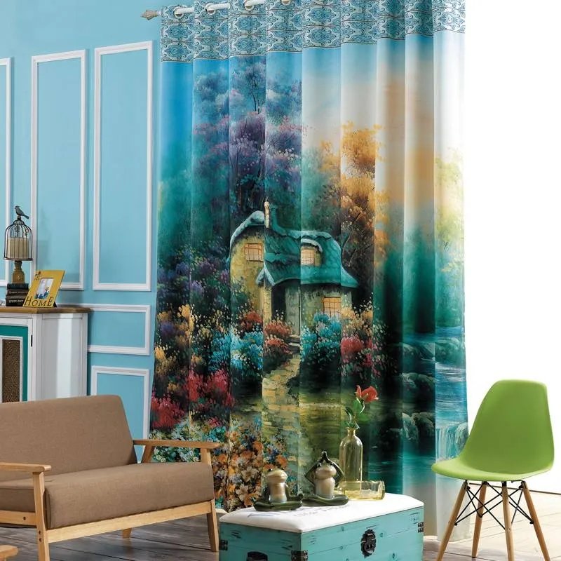 经验:窗帘的图案这样设计,让你家的窗帘时尚又别致