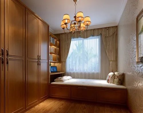 榻榻米衣柜床一体装修效果图 榻榻米床衣柜一体设计案例