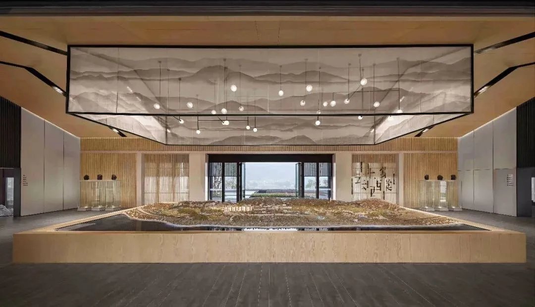 绝美村落售楼处设计,气韵空灵的诗意栖居理想生活,一千个人心里...