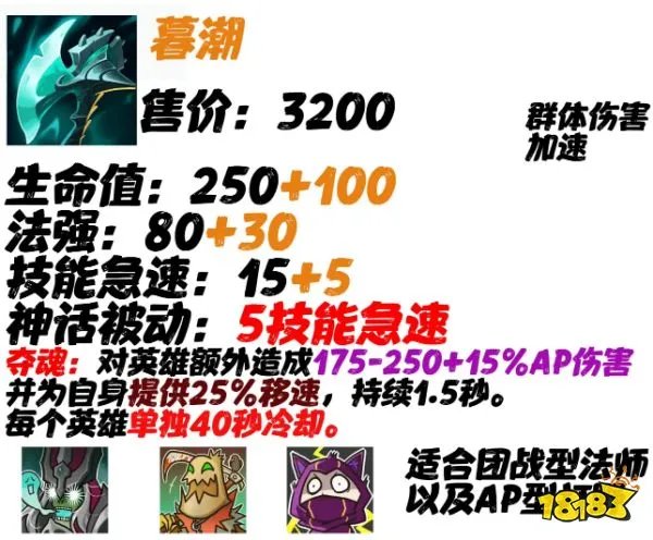 英雄联盟神话装备大全 最详细神话装备介绍