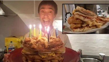 澳男子制超级蛋糕 孕妇可以吃蛋糕吗？