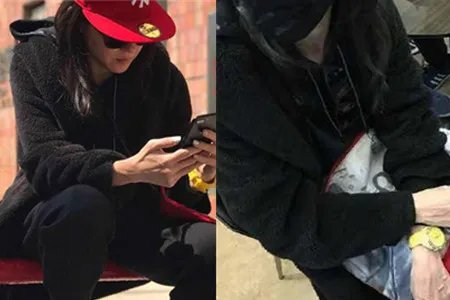 张柏芝晒献血照片 全副武装难以辨别真人