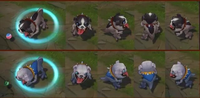 《LOL》2018愚人节炫彩皮肤克格萌犬展示效果