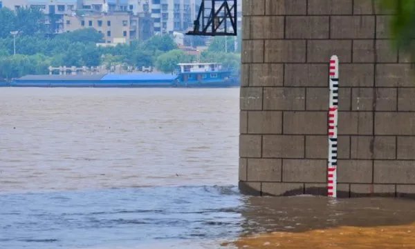 1998年长江流域武汉段最高水位是多少?