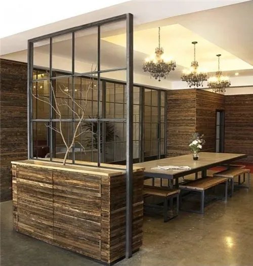 2018最新办公室隔断效果图 办公装修设计案例