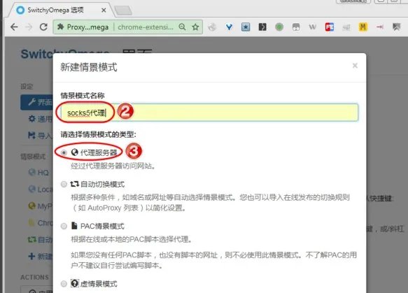 如何为chrome浏览器设置socks5代理