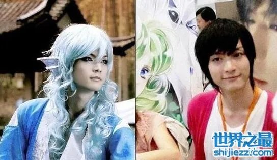 coser小小白素颜照曝光,小小白卸妆后依旧高颜值