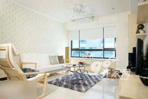 清新淡雅日式风格 80后美女自装99平米恬静三居室