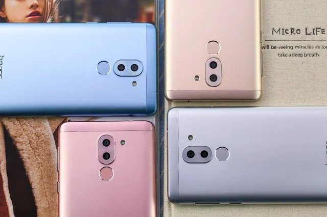 全新玫瑰金/天海蓝 荣耀畅玩6X官方图赏