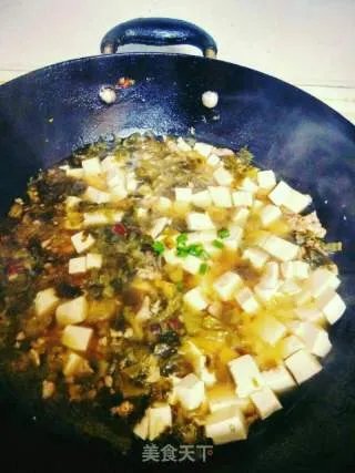酸菜烧豆腐
