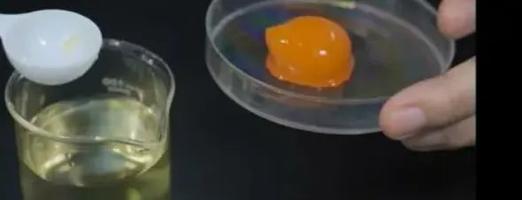 人工鸡蛋制作过程