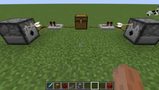 《我的世界》陷阱箱怎么用 陷阱箱制作合成表及使用方法