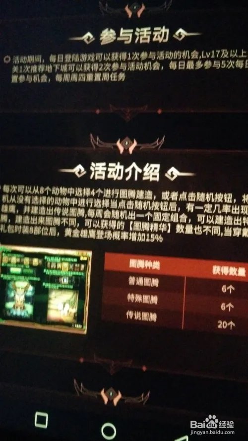 兽人王国的图腾修复工程传说怎么获得