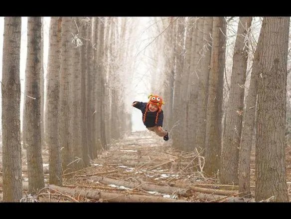 正能量！美有爱父亲为患唐氏综合症儿子拍“飞行照”