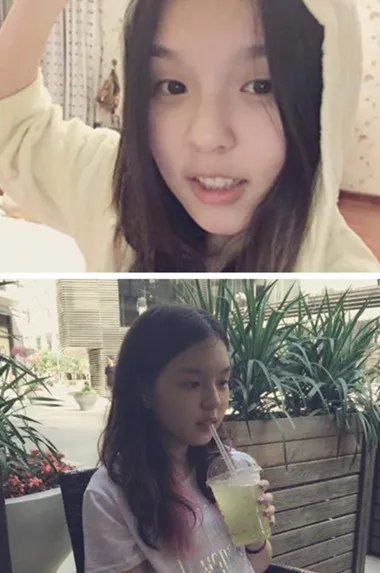 哈文女儿晒礼物秀幸福 哈文搞怪发文：谁送的