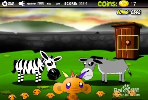 逗小猴开心8攻略 第4~6关卡